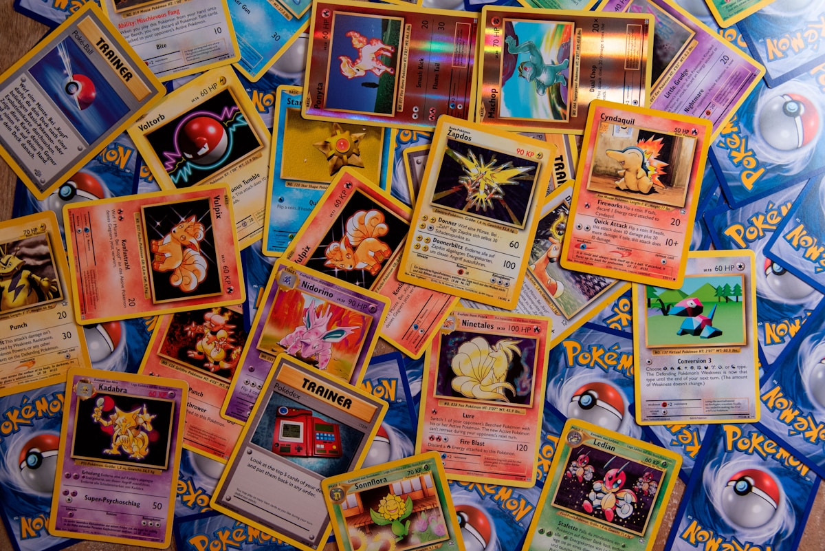 Trading card collection